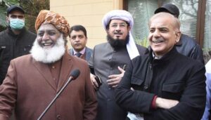 Rich result son google SERP when searching for 'Fazal- Shehbaz PDM'