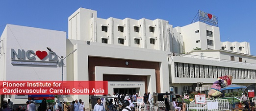 Rich result son google SERP when searching for 'NICVD'