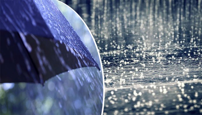 Rich result son google SERP when searching for 'hailstorm-rain'