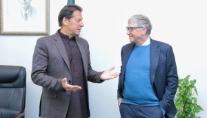 Rich result son google SERP when searching for 'Imran meets Bill Gates'