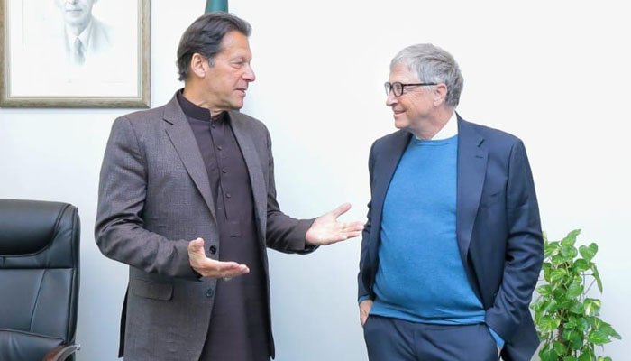 Rich result son google SERP when searching for 'Imran meets Bill Gates'