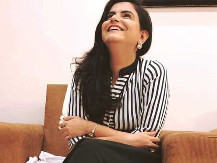 Rich result son google SERP when searching for 'Nimrita Chandani'