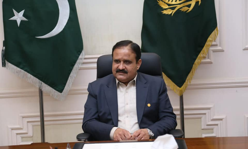 Rich result son google SERP when searching for 'Usman Buzdar'