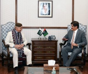 Rich result son google SERP when searching for 'Shehbaz - Murad meet'