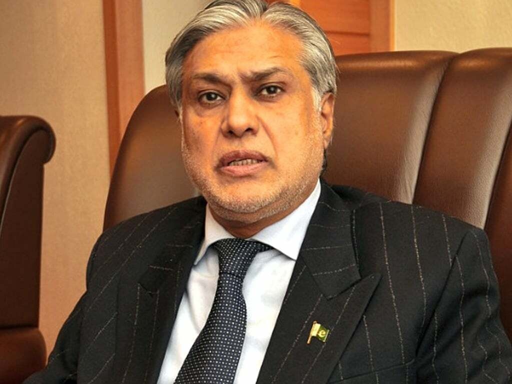 Rich results on google SERP when searching for ‘Ishaq Dar’