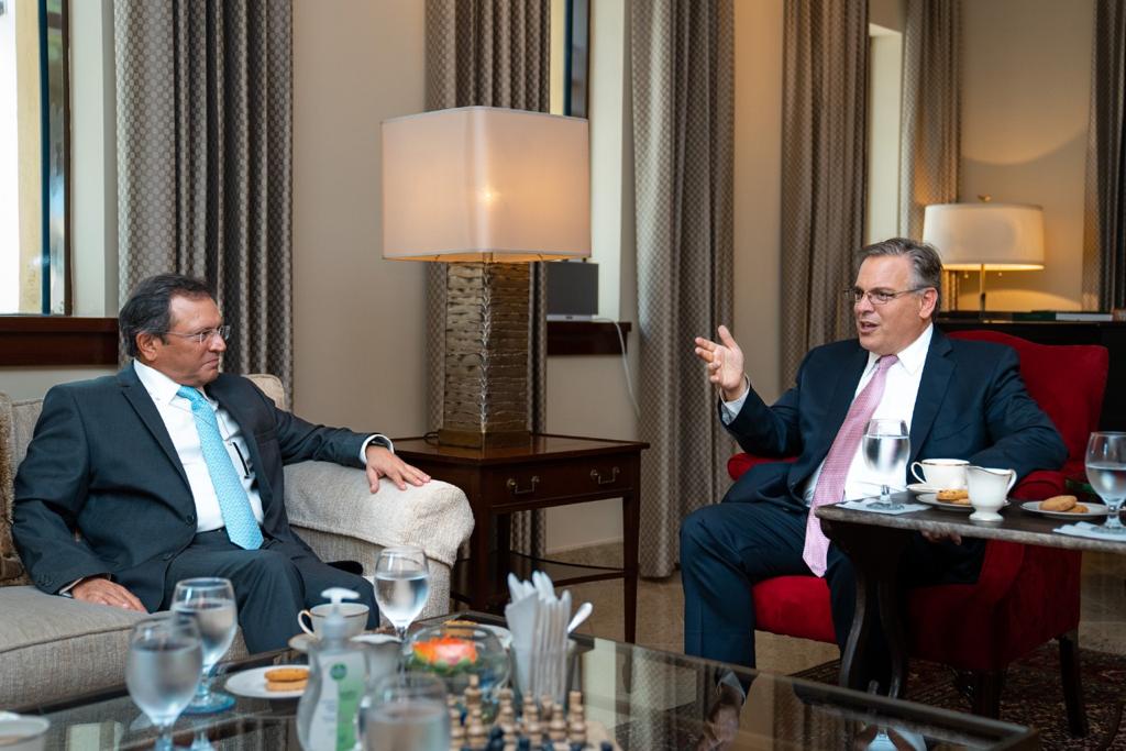 Rich results on google SERP when searching for ‘US Ambassador Blome’