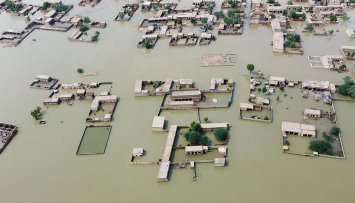 flood satellite photo