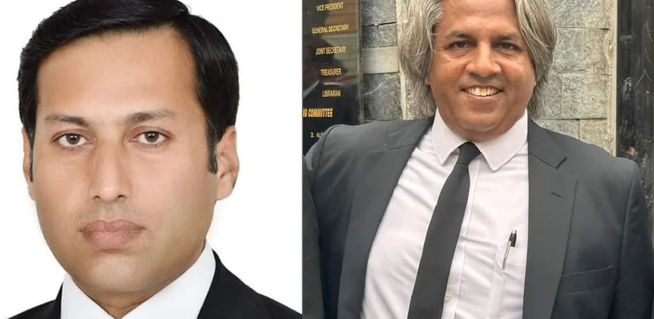 Rehan Aziz and Sarfraz Metlo