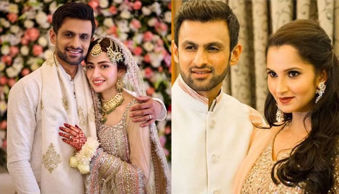 Shoib malik and Sana Javed