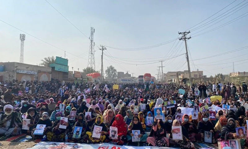 Baloch long march file foto