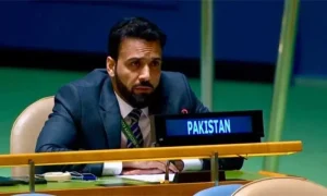 Second Secretary at the Pakistan Mission Muhammad Rashid.